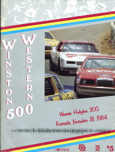 1984 Winston Western 500/Warner Hodgdon 300