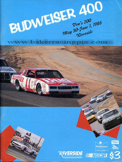 1986 Budweiser 400/Von's 200